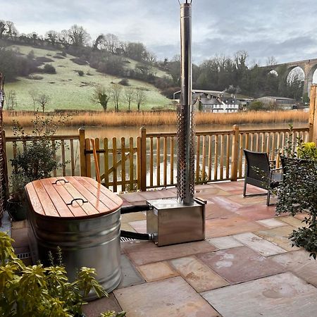 Viaduct River View & Outdoor Bath - Couples Retreat Calstock Bagian luar foto